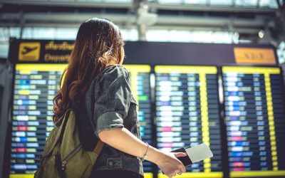 Girl at Airport