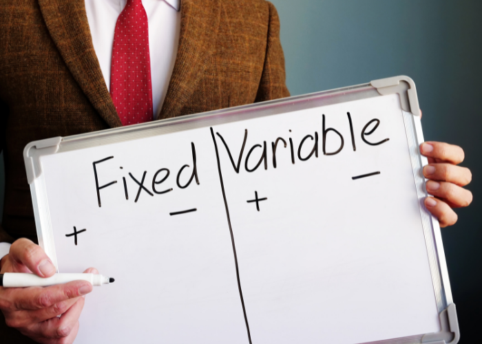 Featuire image | Featured image for the Variable vs Fixed Rate Loans Blog from Jet Team Finance